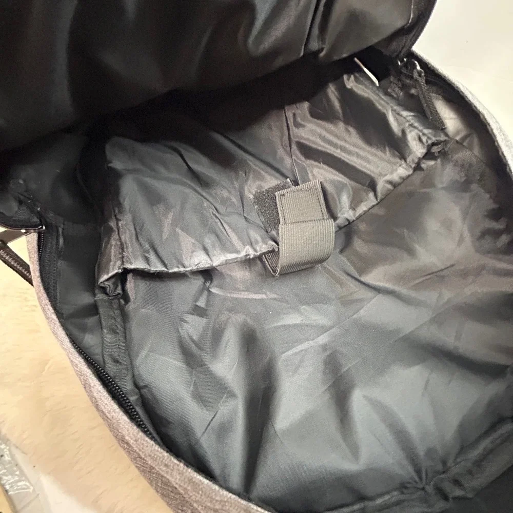 FOCO Kansas City Chiefs Backpack Grey Heather Laptop‎ Sleeve NFL Football Bag